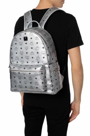 'stark' backpack with logo pattern, zdjęcie 2 'stark' backpack with logo pattern od MCM